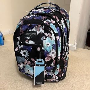 Brand New Jansport Floral Rolling backpack